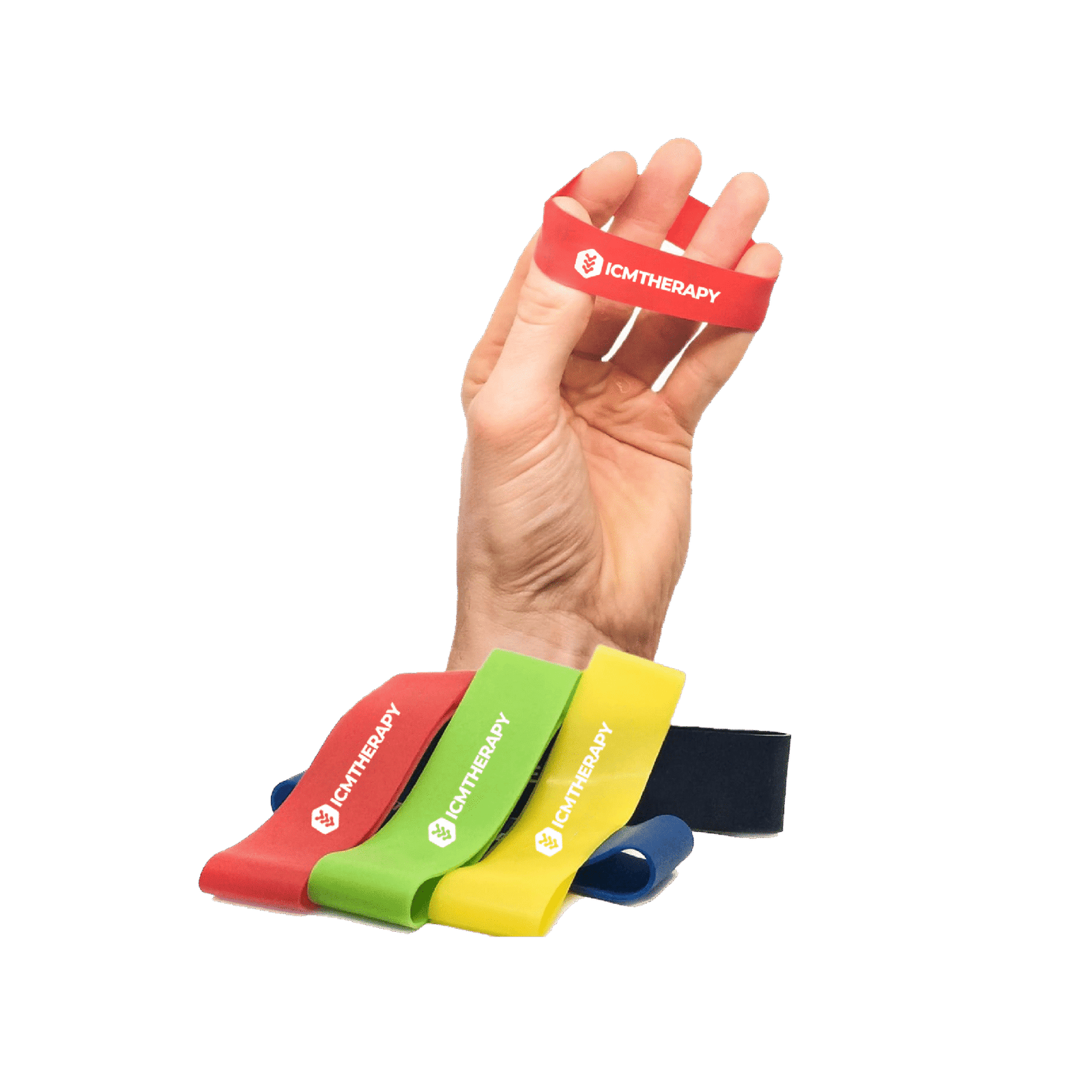 BANDAS CERRADAS PARA DEDOS BANDAS ELASTICAS PARA DEDOS CERRADAS X5 UNIDADES - Imagen 1