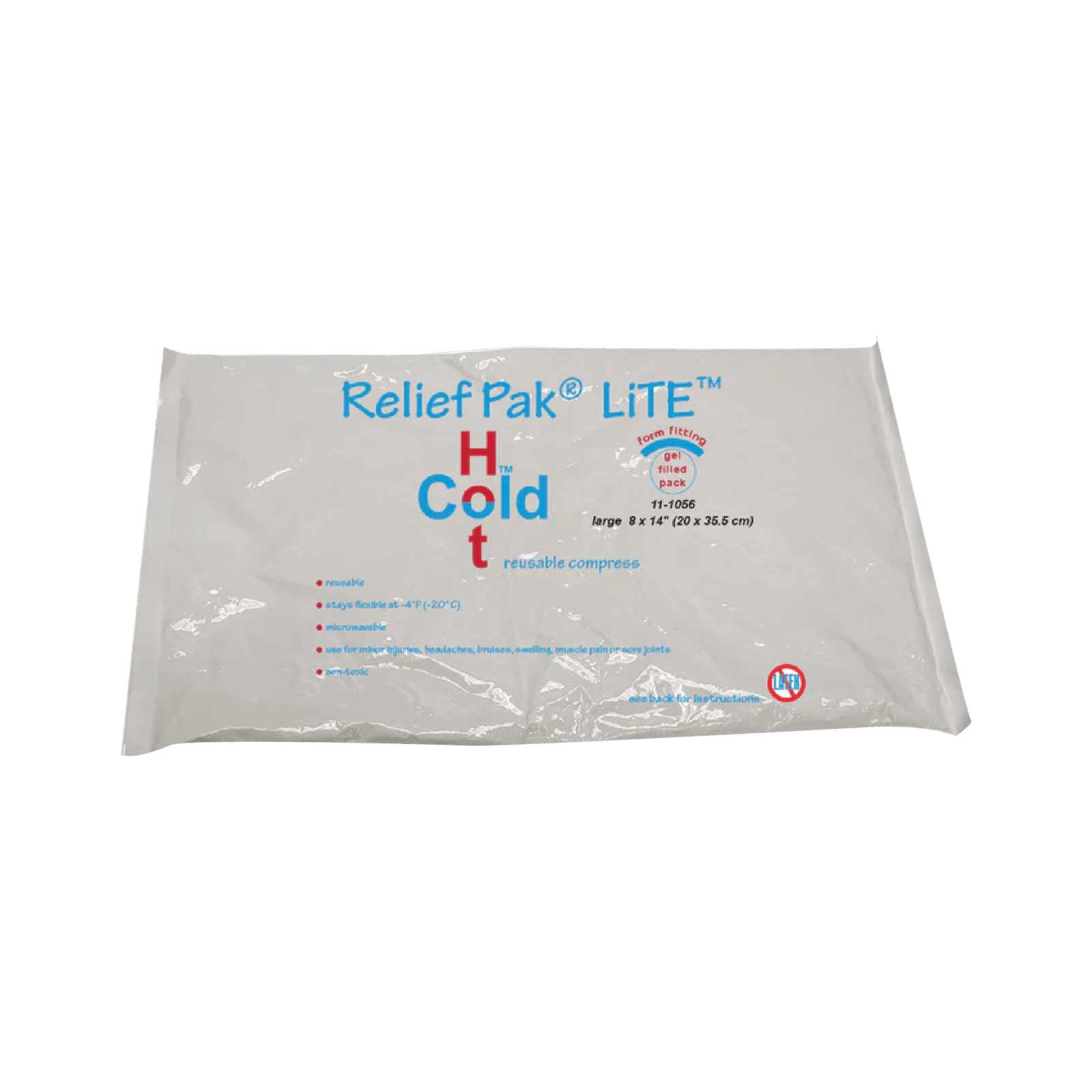 COMPREAS FRIO- CALRO GRANDE COMPRESAS DE GEL FRIO/CALOR MEDIANA - 12.5 X 25 CM - Imagen 1