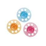 SET DE AGARRE REDONDO-MALLA PELOTA 10.5CM X3