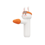 Mini masajeador conejo
